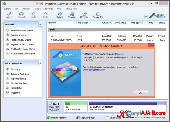 Partition Assistant Home Edition 5.1.2 With Portable