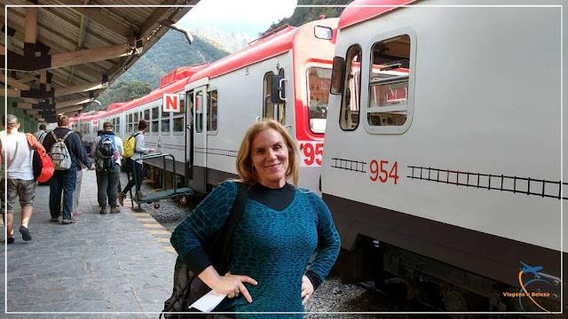 Inca Rail, Estação de Trens de Águas Calientes