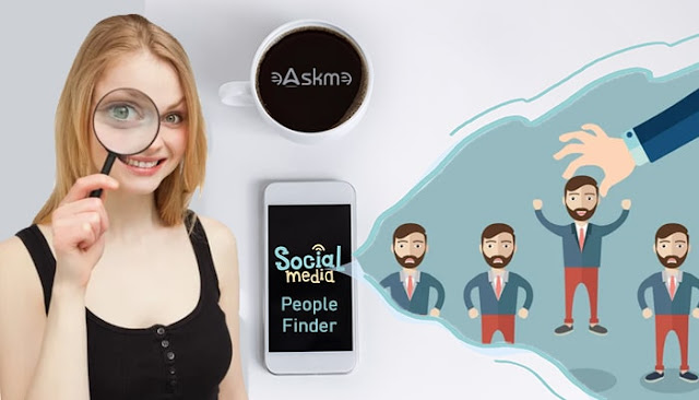How to find people on Social Media?: eAskme