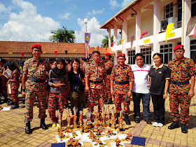 bahagian kuching juara kadet bomba dan penyelamat peringkat negeri sarawak 2015