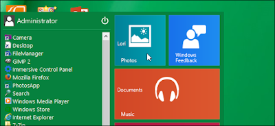 Windows 10 Style Start Menu in Windows 8.1