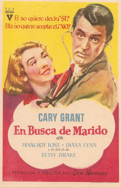 Programa de Cine - En Busca de Marido (Sencillo) - Cary Grant - Betsy Drake