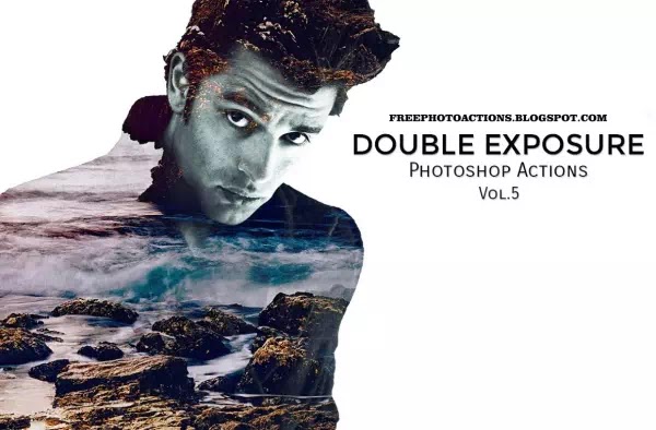 double-exposure-ps-actions-vol5