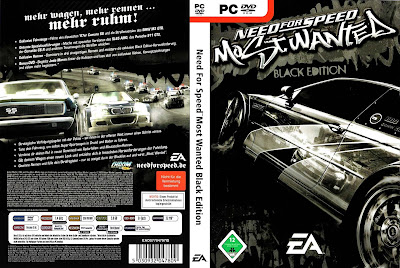 Jogo Need for Speed Most Wanted Black Edition PC DVD Capa