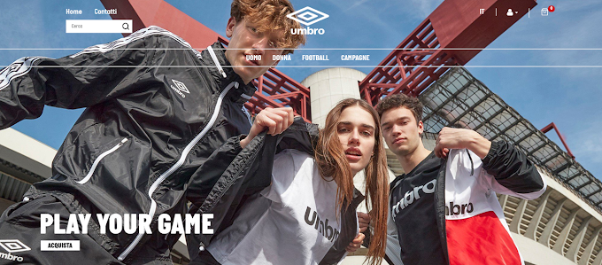 Moda: Umbro Italia pronto al lancio dell'e-commerce