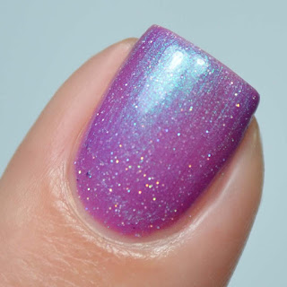 orchid purple nail polish