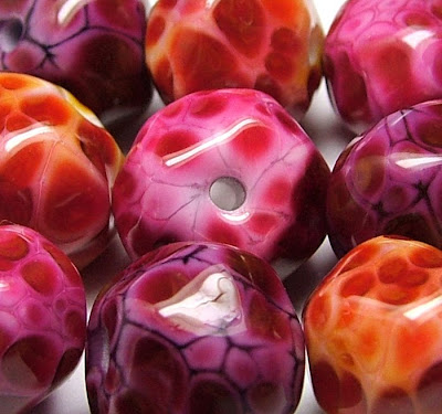 Lampwork Nugget Beads