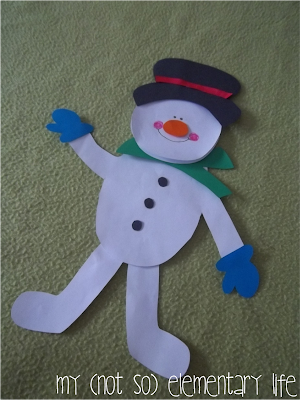 http://www.teacherspayteachers.com/Product/Snowman-Buddy-Activity-and-Craft-Pack-995488