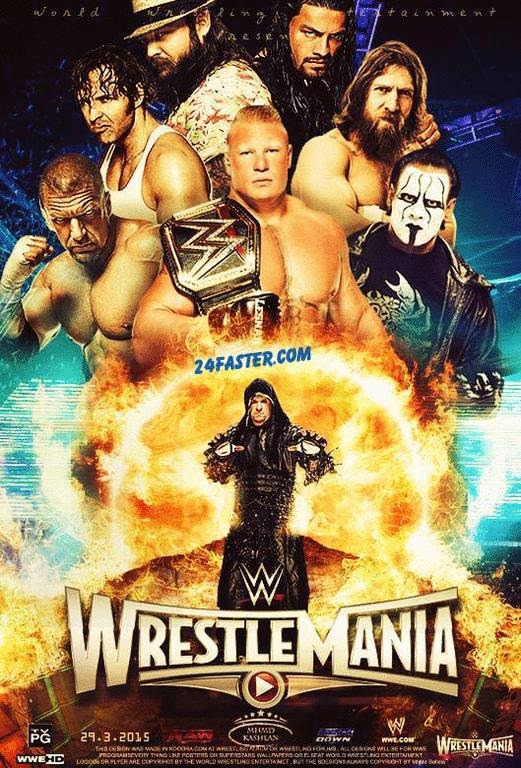 WWE WrestleMania 31 Poster, Match Card, Result