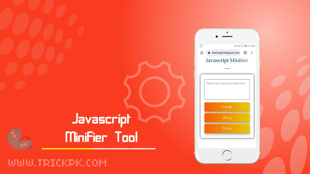 Javascript Minifier Blogger Tool