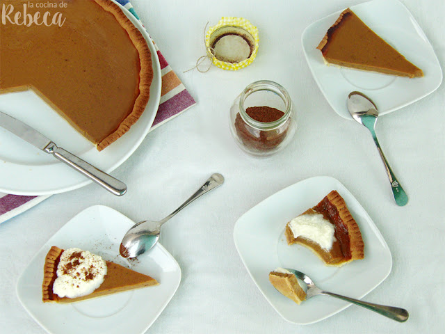 Pastel de calabaza (pumpkin pie)