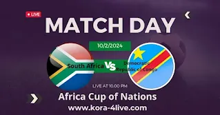 Congo and South Africa match live from mobile