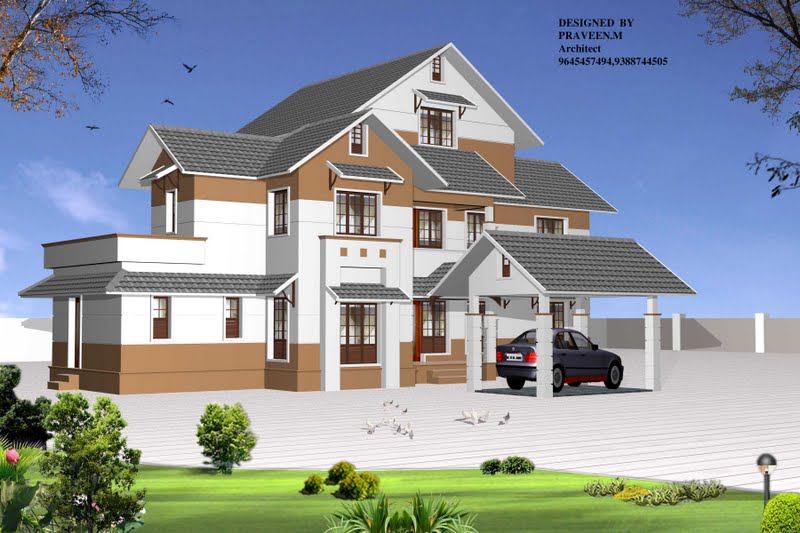 3 Bedroom House  Plans  In Kerala 