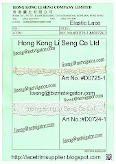 Elastic Lace Pattern Manufacturer - Hong Kong Li Seng Co Ltd