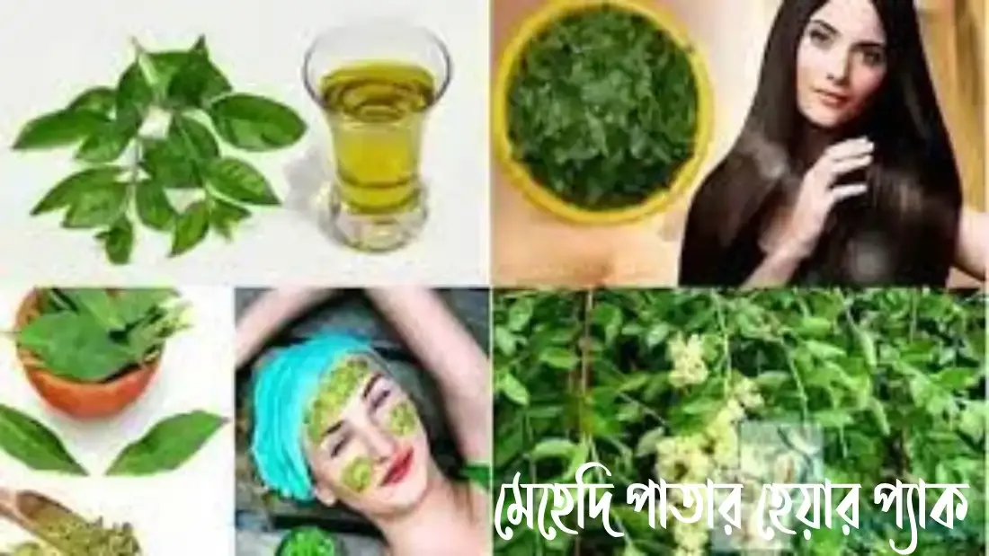 মেহেদি পাতার হেয়ার প্যাক