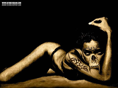 tatuajes tribales chulos. tatuajes tribales en una - wallpapers terror horror fondos siniestros 