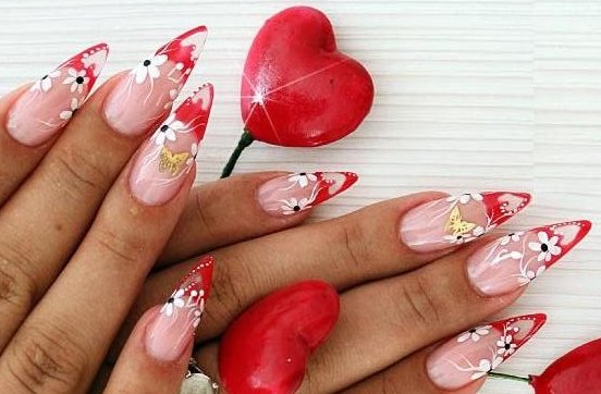 2. Valentine's Day Nail Designs Ideas -how To Decorate Nails