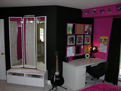 Walmart Bedroom Furniture on Thanks For Sharing Such A Fabulous Hot Pink And Zebra Teen Bedroom