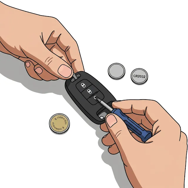 "자동차 스마트키 배터리 교체, 공임비 아끼는 셀프 정비 완전 정복"