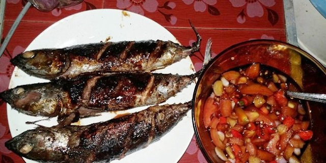 Resep Ikan Tongkol Bakar Teflon dengan Sambal Kecap Pedas 