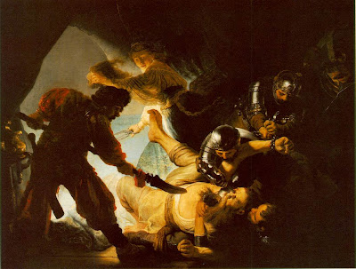 Rembrandt, The Blinding of Samson, 1636. Städelsches Kunstinstitut, Frankfurt 