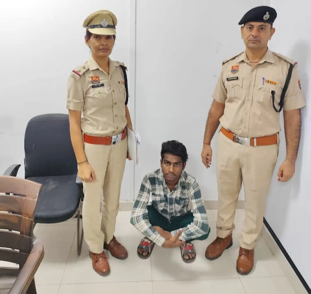 नाबालिक को बहला फुसलाकर ले जाने और गलत काम करने वाला आरोपी गिरफ्तार