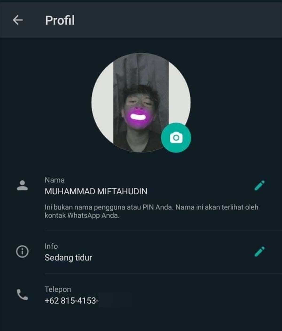 nomor wa cogan asli kelas 6