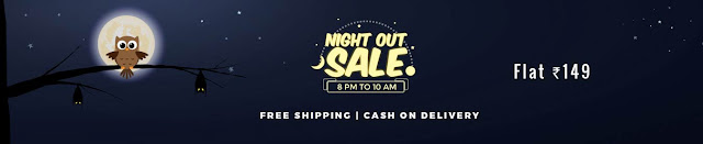 Shopclues Night Out Sale + cashback { Loot Now }