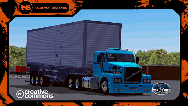 SKINS WORLD TRUCK DRIVING SIMULATOR ROGER MONTEIRO SKINS