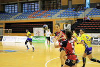 Partido del Club Balonmano Zuazo contra el Rocasa Gran Canaria