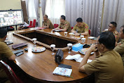 Pj Bupati Lambar Ikuti Meeting Zoom bersama Mendagri