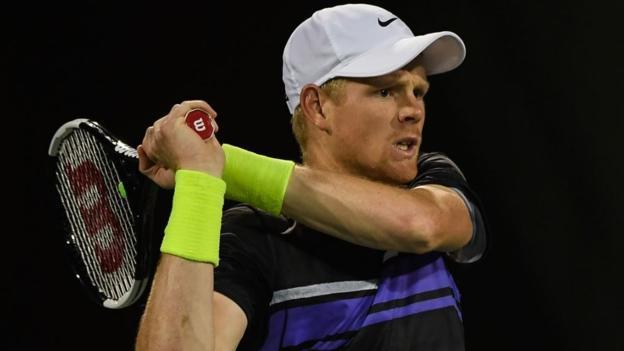 Kyle Edmund beats Ricardas Berankis in Paris Masters opening round in France