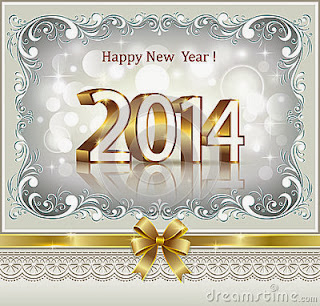 Happy New Year 2014 Greeting Cards