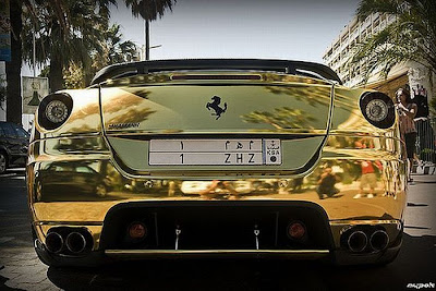 the golden ferrari