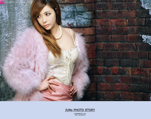1 Jo Se Hee - Fluffy Purple-very cute asian girl-girlcute4u.blogspot.com