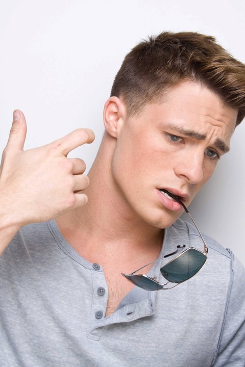 Derek Jeter Mens Hairstyles: Colton Haynes Casual Hairstyle