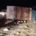 Un camión volcó en el cruce de rutas 7 y 188
