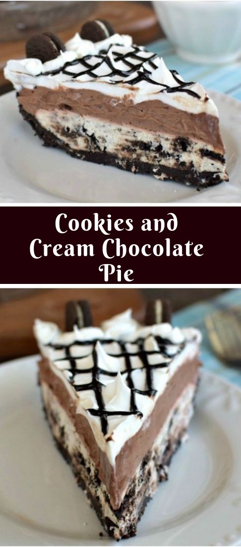 Máke this eásy no báke Cookies ánd Creám Chocoláte Pie when you need á chocoláte fix. The láyers of cookies ánd chocoláte pudding will máke this pie…