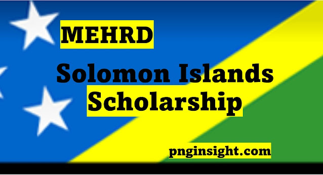 SIG Scholarship 2024 - Solomon Island Students