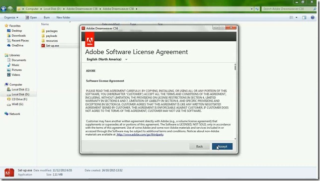 Cara Instal Adobe Dreamweaver CS6 Plus Aktivasi menggunakan Crack