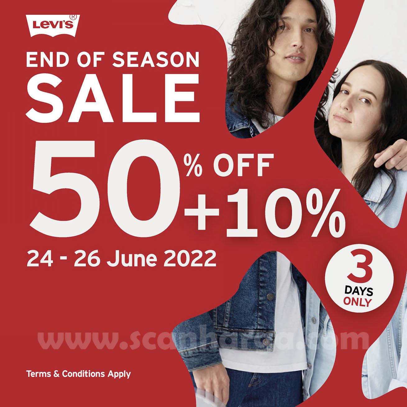 Promo Levi's End Of Season Sale Discount Up to 50% Off