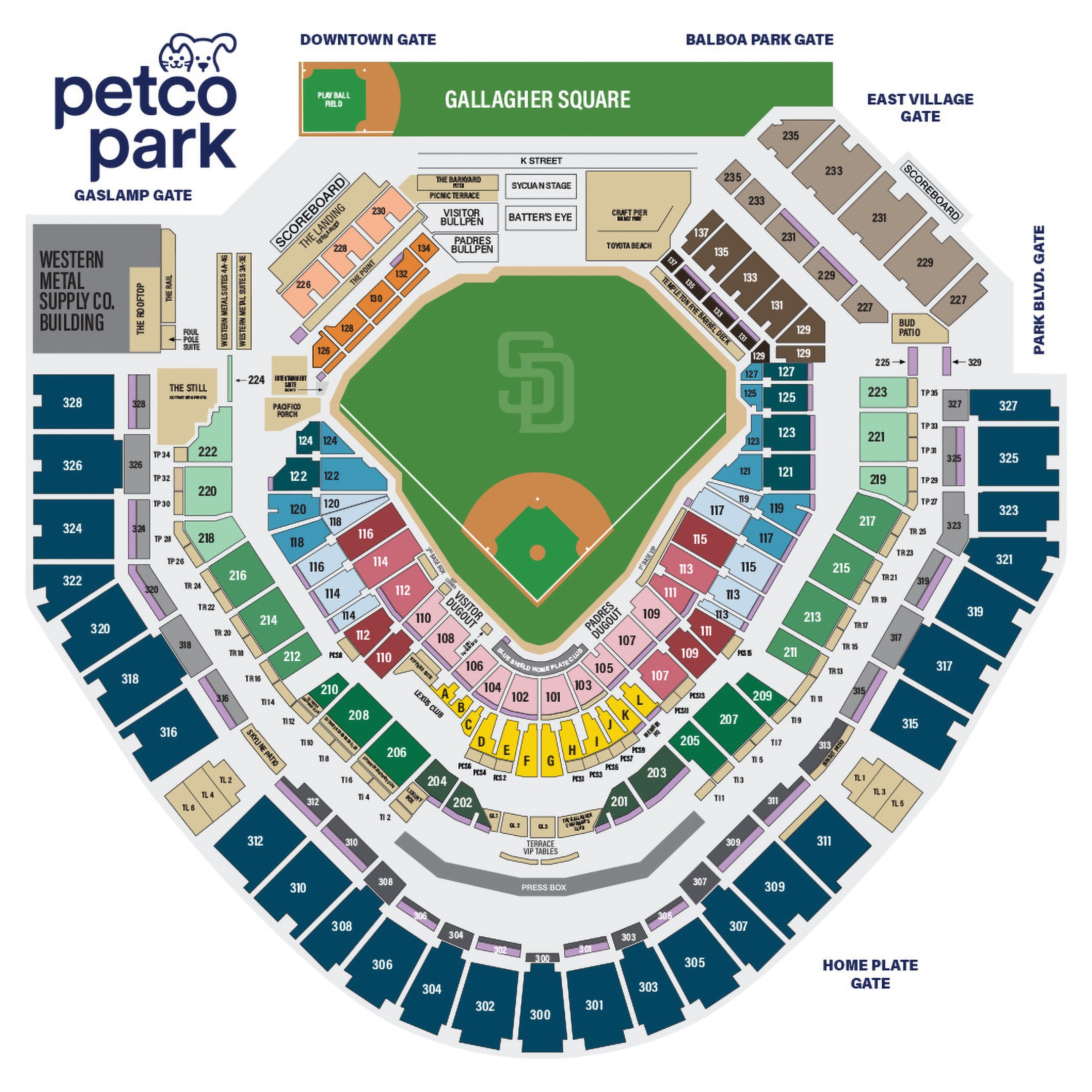 SanDiegoVille The Ultimate Guide To San Diego Padres Petco Park 2023