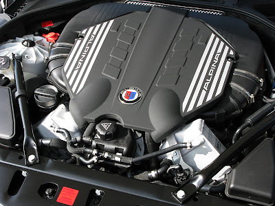 2011 Alpina BMW B5 Bi-Turbo Car Engine