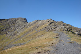 the start of the sharp edge ascent the start of the sharp edge ascent