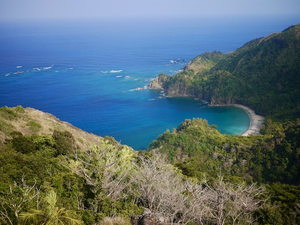 初寝浦展望台からの眺め