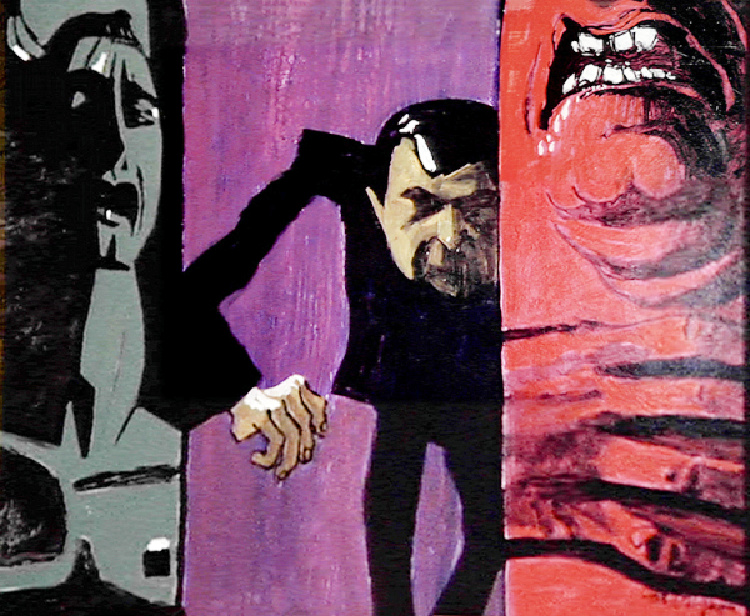 A Vintage Nerd, Vintage Blog, Classic TV, Night Gallery, Rod Serling, Night Gallery Paintings