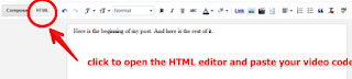 How to Embed a YouTube Video in a Blogger Blog Post