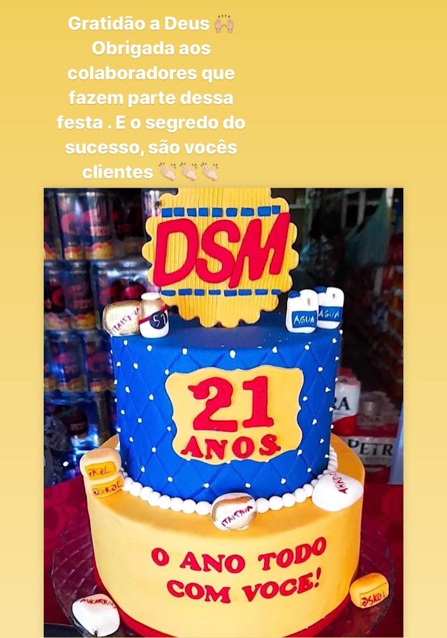 ANIVERSÁRIO DA DISTRIBUIDORA SÃO MARCOS EM GRANDE ESTILO