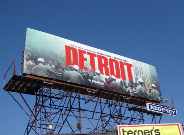 Detroit movie billboards… Advertising for Movies TV