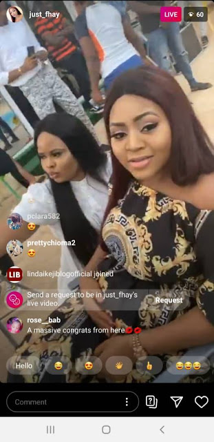 Photos and video from Regina Daniels' surprise baby shower